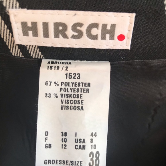HIRSCH pleated skirt size 8 - Picture 4 of 7